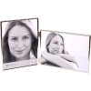 Двойная рамка Walther Хлоя 10х15 см портретный и альбомный формат серебро глянцевое