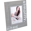 Walther Fotorahmen Simplify 13x18 cm grau