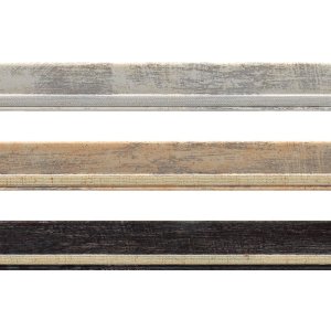 Walther Bilderrahmen Chalet blau 40x50 cm mit Passepartout 30x40 cm