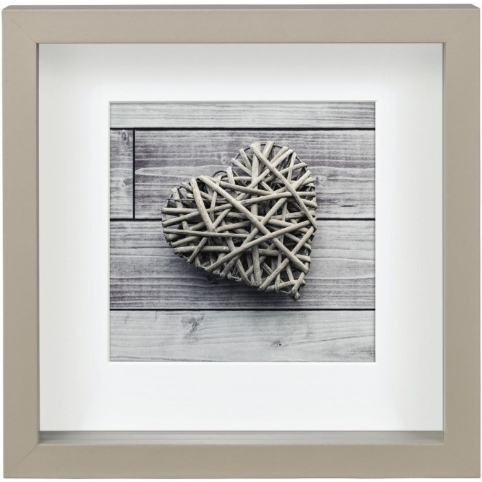 Hama Porträtrahmen Scala Taupe 23x23cm