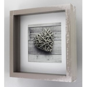 Hama Porträtrahmen Scala Taupe 23x23cm