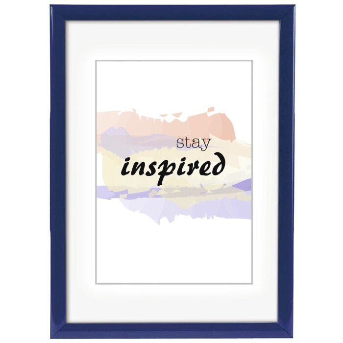 Пластиковая рамка Madrid, синяя, 21 x 29,7 см, DIN A4