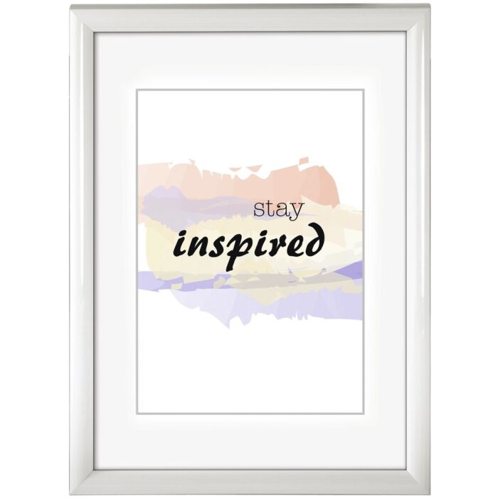 Пластиковая рамка Madrid, белая, 21 x 29,7 см, DIN A4