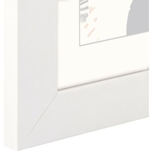 Деревянная рамка Skara, белая, 13 x 18 см