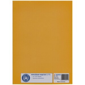 HERMA Papierheftschoner DIN A5 gelb