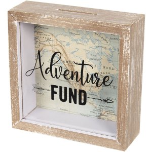 Шкатулка для денег Adventure Fund 6H1734 коричневая...