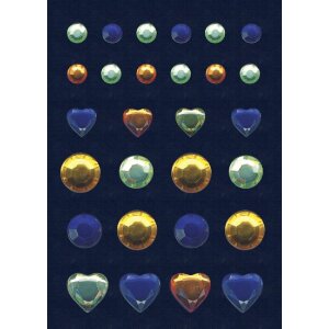 Glam Rocks Jewels farbig