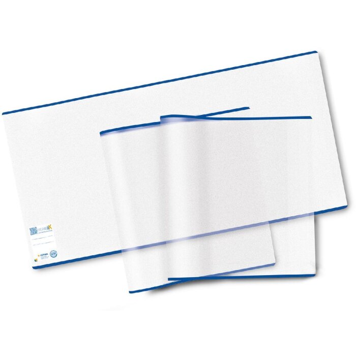HERMA Buchumschlag transparent 265x540 mm Polypropylen mit Kantenschutz