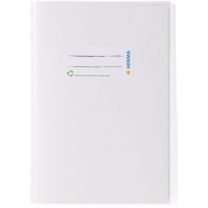 HERMA Heftschoner PP A5 gedeckt-weiß