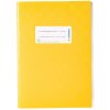 HERMA Heftschoner PP A5 gedeckt-gelb Strukturprägung abwaschbar 1 Stück