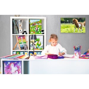 HERMA Heftschoner PP A4 gedeckt-weiß Strukturprägung wasserfest mit Etikett