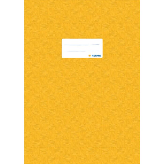 HERMA Heftschoner PP A4 gedeckt gelb