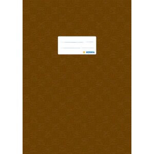 HERMA Heftschoner PP A4 gedeckt braun