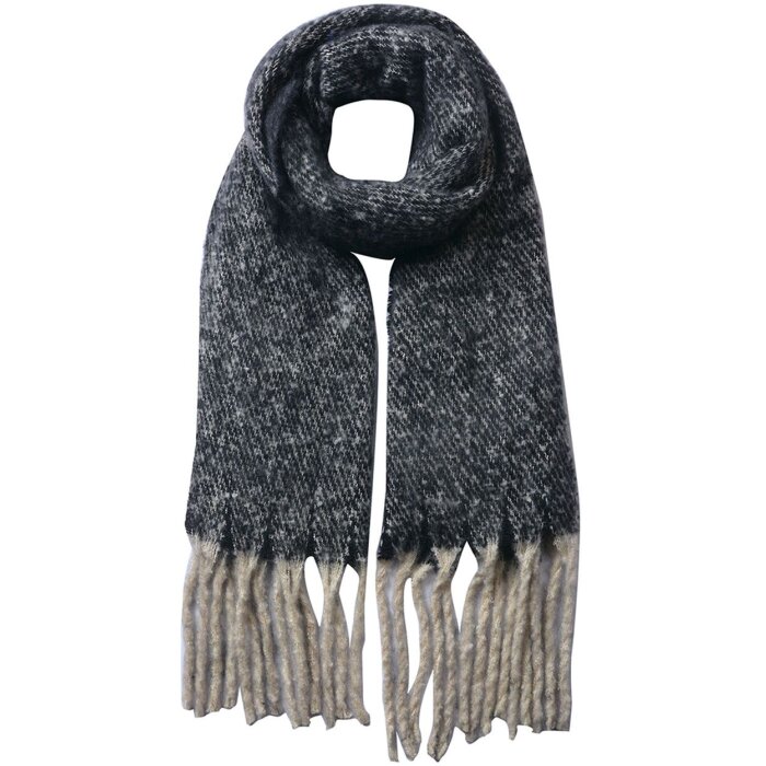 Шарф MLSC0338Z черный 50x180 см