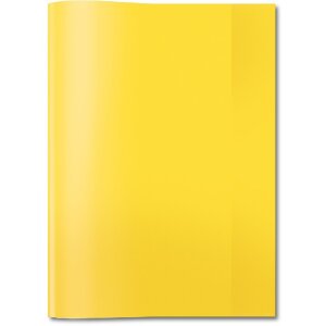 HERMA Heftschoner PP A5 transparent-gelb abwaschbar...