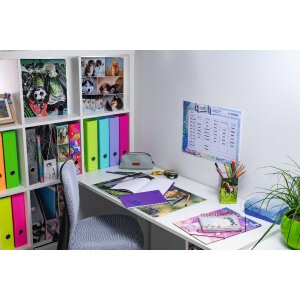 HERMA 7486 Heftschoner PP A5 transparent violett strapazierfähig langlebig