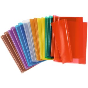 HERMA Heftschoner PP A4 transparent blau strapazierfähig wasserabweisend