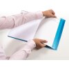HERMA Heftschoner PP A4 transparent blau strapazierfähig wasserabweisend