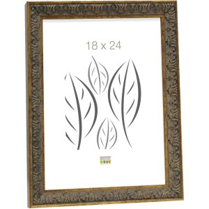 Deknudt Bilderrahmen S95MA Kunststoff gold-grau 10x15-40x50 cm