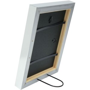 Deknudt S45RD3 Schlichter Bilderrahmen silber 13x18 cm