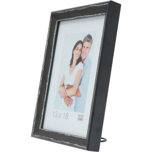 S46DF2 Фоторамка черная с серебряным кантом 15x20 см