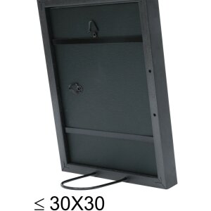 S46DF2 Фоторамка черная с серебряным кантом 15x20 см