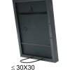 S46DF2 Фоторамка черная с серебряным кантом 15x20 см