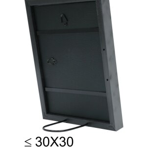 S46DF7 Фоторамка серого цвета с серебряным кантом 13x18 см