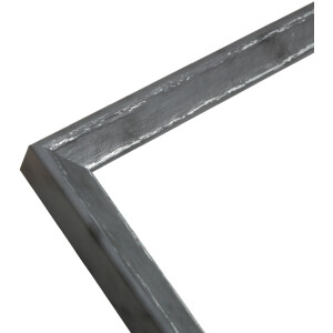 S46DF7 Фоторамка серого цвета с серебряным кантом 20x30 см