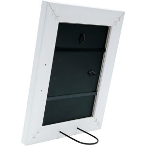 Deknudt S46FF1 Bilderrahmen weiß gemalt 13x13 cm