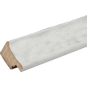 Deknudt S46HF1 Holzrahmen in weiß mit welliger Oberfläche 30x45 cm
