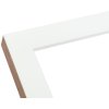 Deknudt S46JH1 Holzrahmen in weiß mit holzfarbiger Rand 30x40 cm