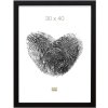 Deknudt S46JH2 Holzrahmen schwarz mit holzfarbiger Rand 20x30 cm