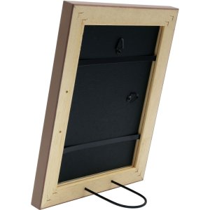 Deknudt S46KF3 Holzrahmen beige mit Perlenbiese 24x30 cm