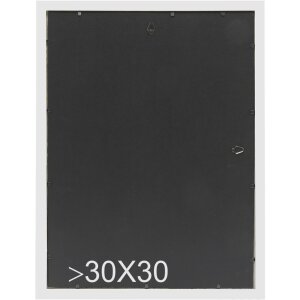 Deknudt S46MF3 Brauner Holzrahmen verwittert 13x13 cm Größe 15,7x15,7x1,4 cm