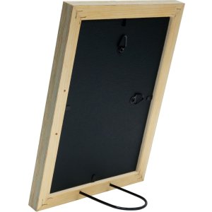 Deknudt S46MF8 Grüner Holzrahmen verwittert 18x24 cm Größe 21x27x1,4 cm