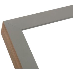 S46PH7 Деревянная рамка серого цвета с деревянным кантом 15x15 см