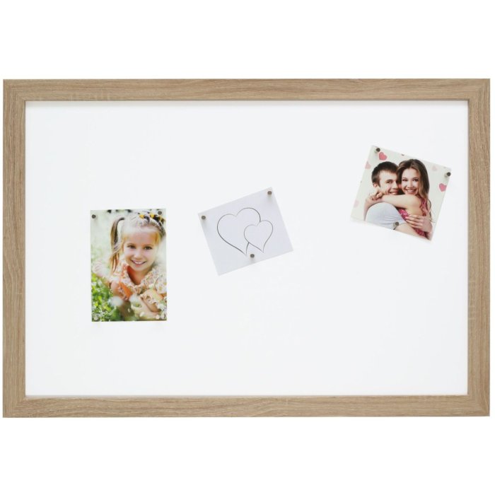 Deknudt S49BH1 Magnetwand in naturholzfarbe 40x60 cm