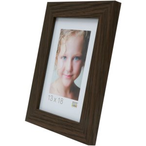 Deknudt S49BH2 Bilderrahmen dunkler Holzfarbe 40x40 cm