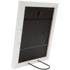 Deknudt S54SF1 Bilderrahmen weiß Malerdesign mit Textfach 10x20 cm