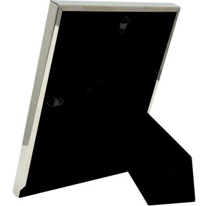 Deknudt S57MC1 Metallrahmen glänzend silber mit Passepartout 10x15 cm