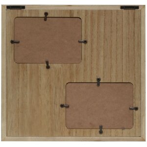 S67TS3 Рамка для галереи в белом цвете с деревянным...