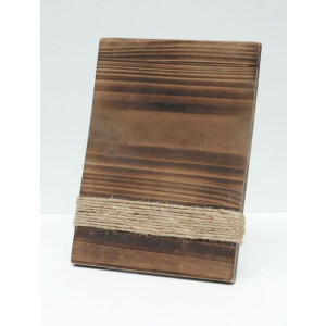 S67UA2 Держатель для картин коричневый окрашенный с нитками 13x18 см