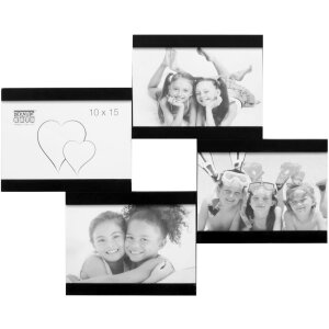 S68RK2 Рамка для галереи в черном цвете для 4 фотографий...