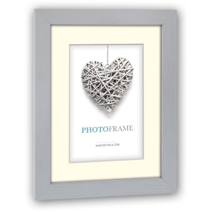 ZEP Деревянная рамка Regent 15x20 см серая