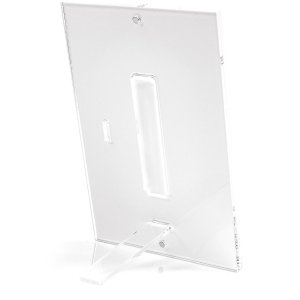 ZEP Atlanta Acryl-Fotorahmen 10x15 cm zum Hinstellen Hoch oder Quer