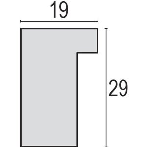 ZEP Bilderrahmen Niki 10x15 cm schwarz