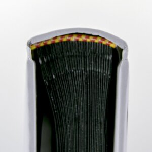 ZEP Фотоальбом Умбрия белый 30x30 см 60 черных страниц