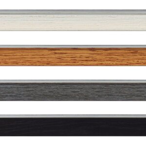 Богемная фоторамка 40x50 см орех