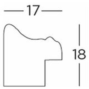 Walther Bench Holzrahmen 10x15 cm weiß